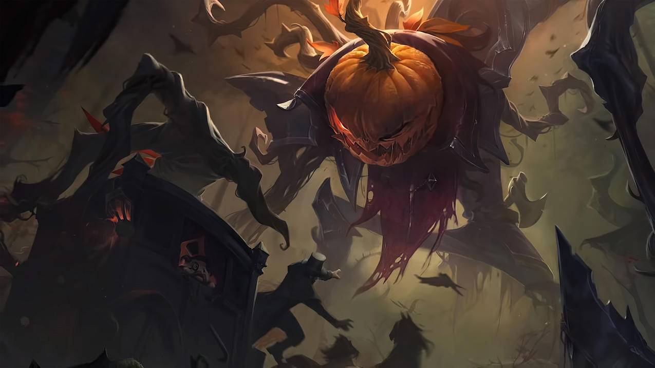 英雄联盟LOL 南瓜头 费德提克 4K游戏高清壁纸