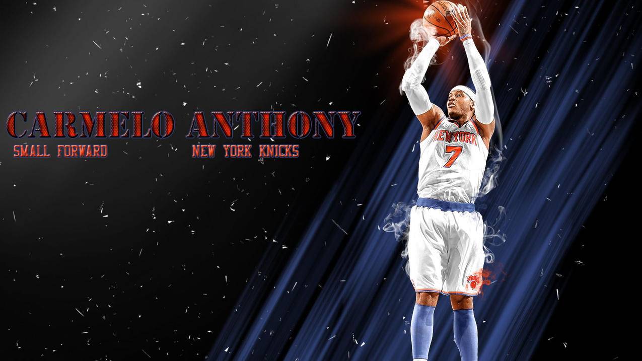 体育NBA纽约尼克斯安东尼高清壁纸