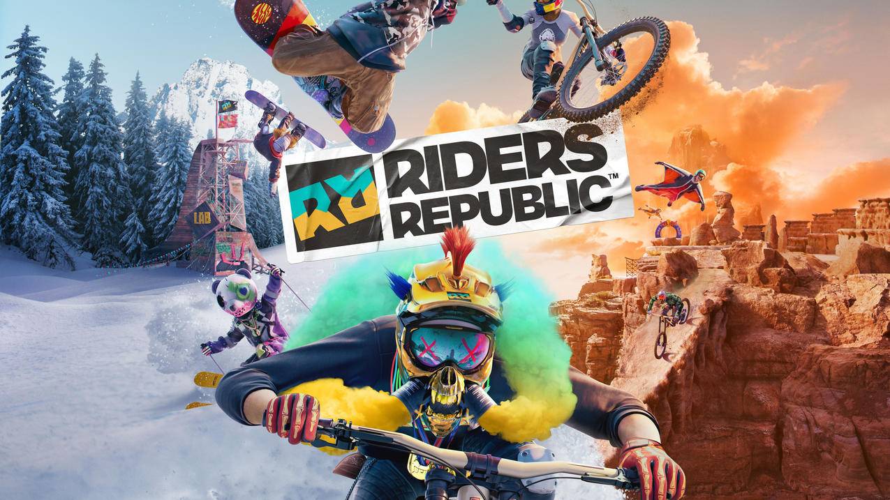 riders republic 4k游戏壁纸