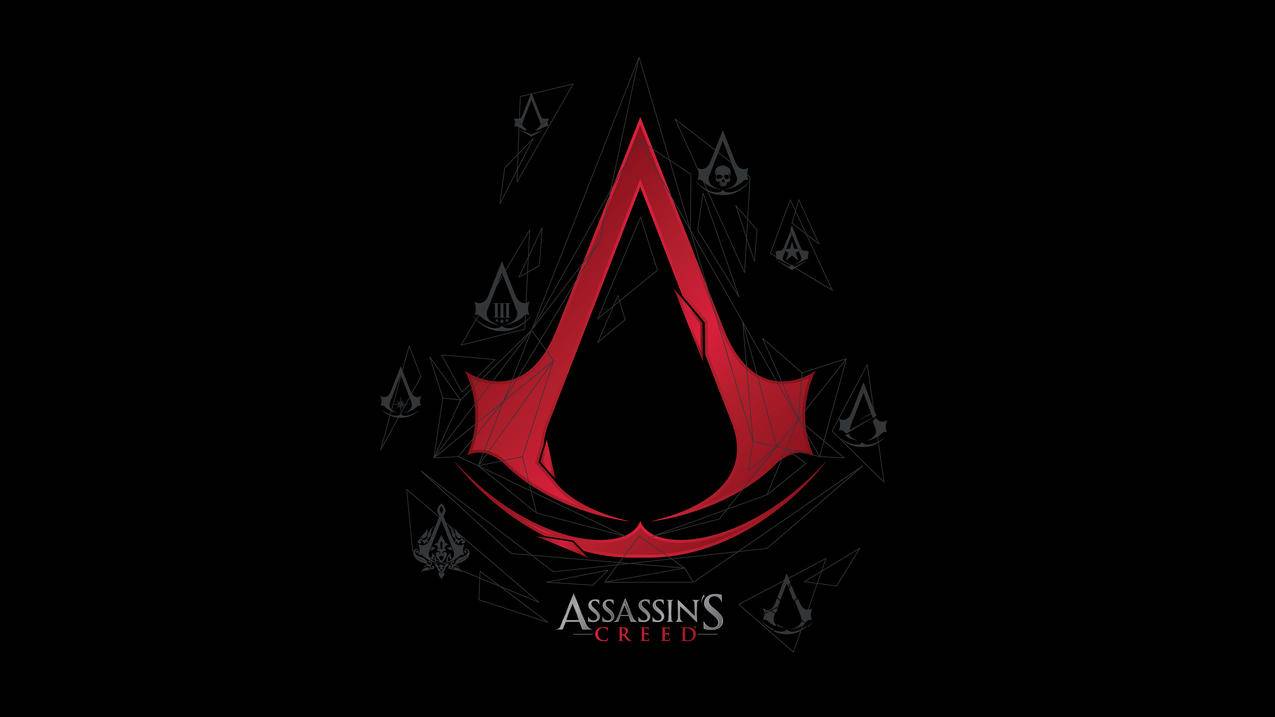 《刺客信条Assassin Creed》标志 4K高清壁纸