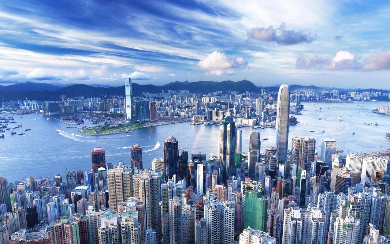 风景香港城市高清壁纸