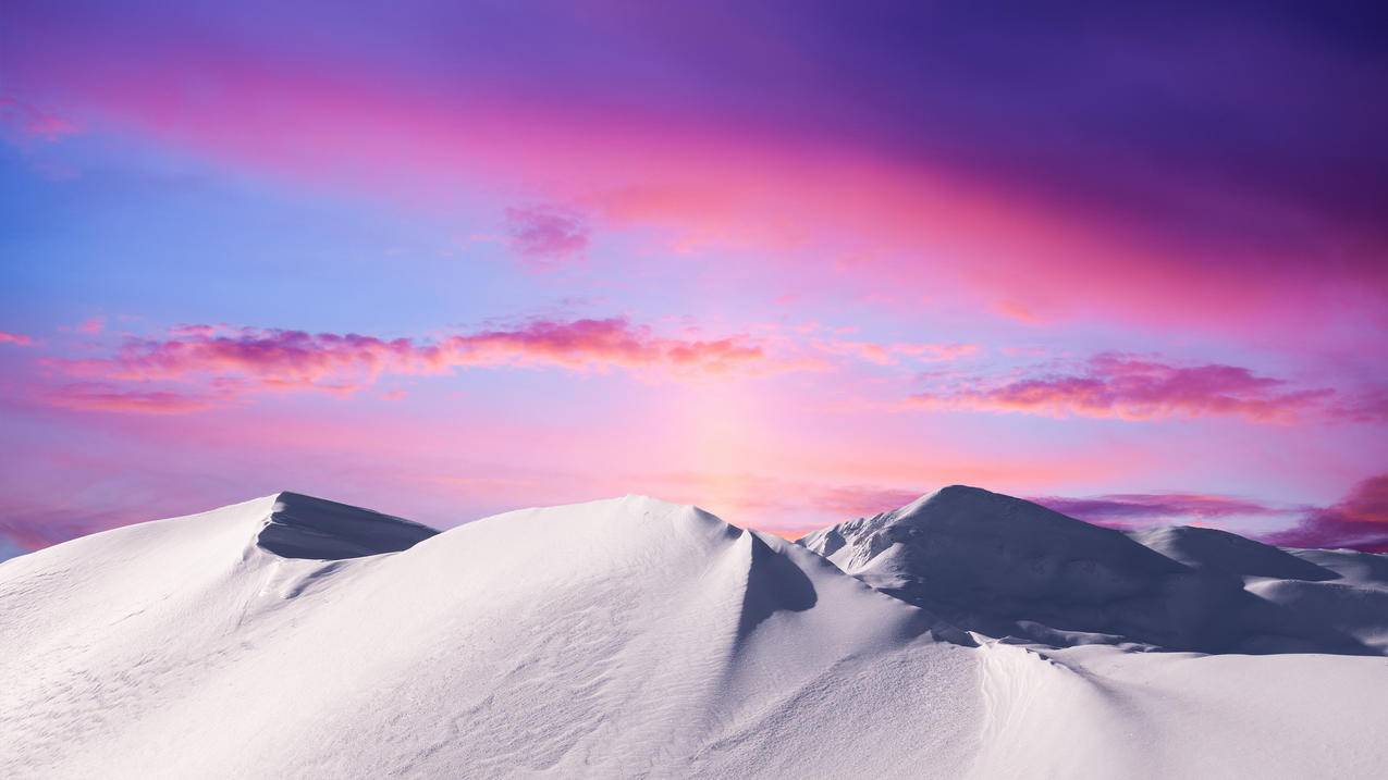 摄影风景 沙丘 沙漠 粉色 云 沙 自然 天空 4k 高清 壁纸 3840x2160