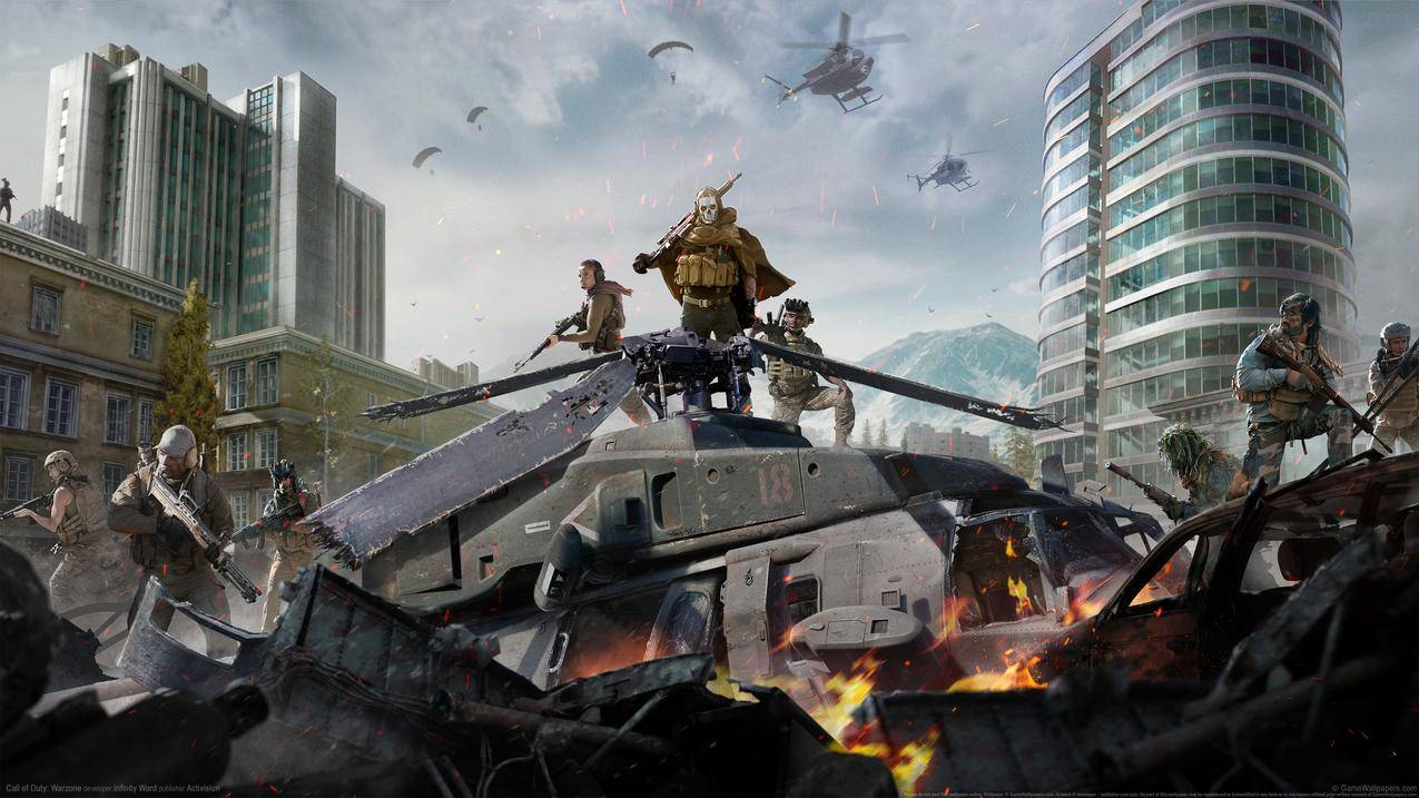 使命召唤战区《Call of Duty: Warzone》4k游戏壁纸3840x2160