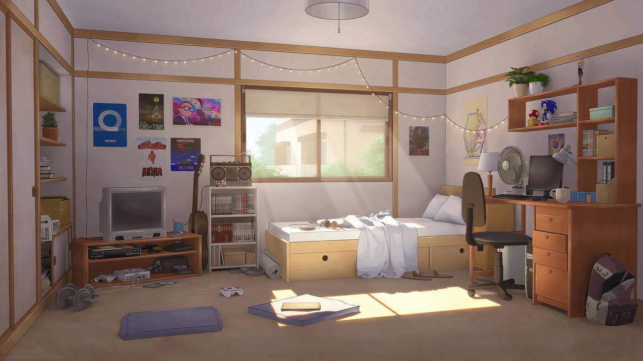 3D 个性房间 阳光 4K电脑壁纸3840x2160