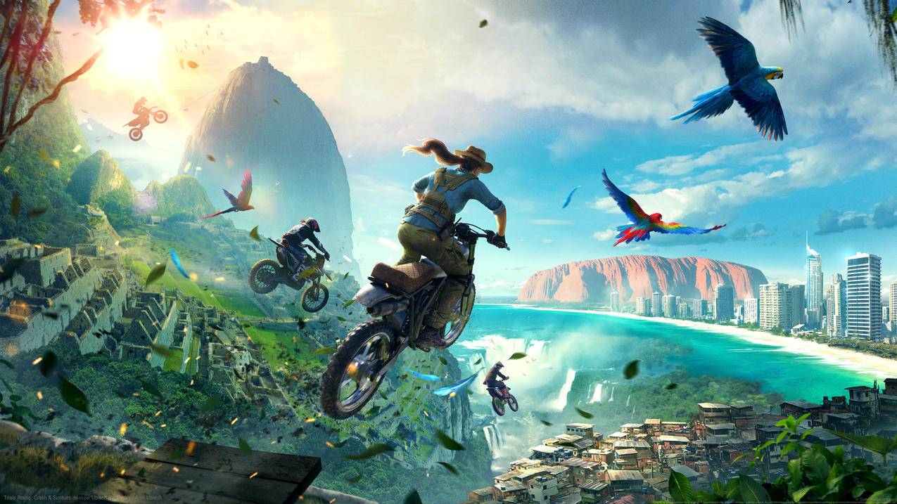 特技摩托 崛起 Trials Rising 4K游戏高清壁纸