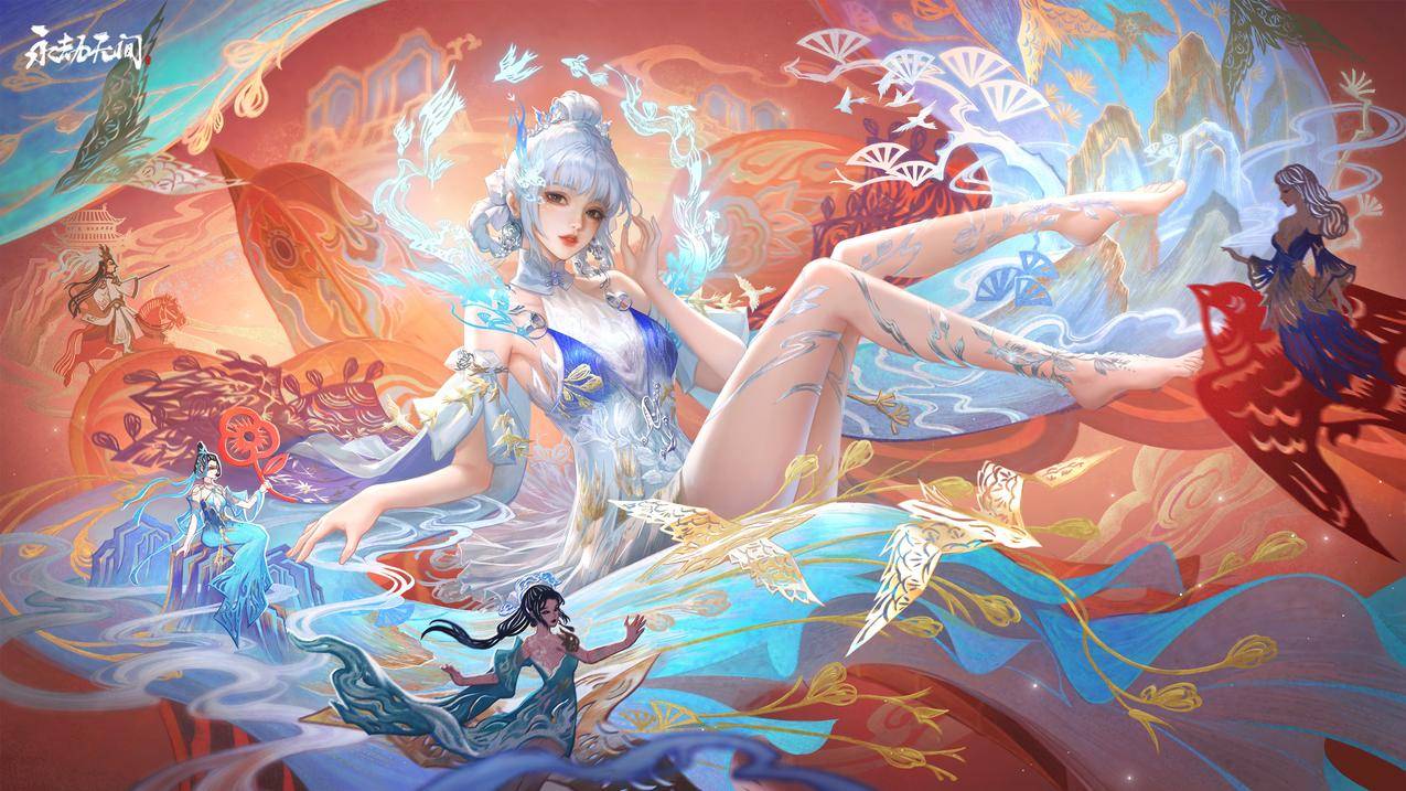 《永劫无间》国风 国潮风 游戏美女 4K壁纸