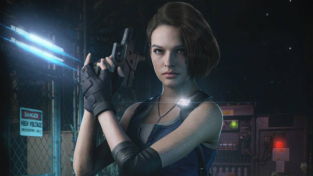 吉尔Jill 生化危机3重制版 Resident Evil 3 4k高清游戏壁纸