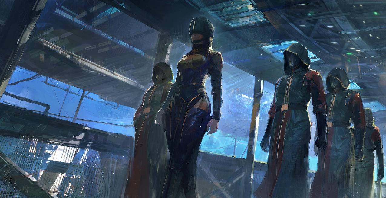 灵笼2 荷光者 梵蒂 高清插图原画 4K壁纸图片
