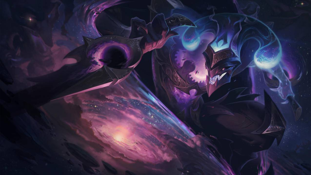 英雄联盟 恶魔小丑 死兆星 萨科 LOL 4K游戏高清壁纸