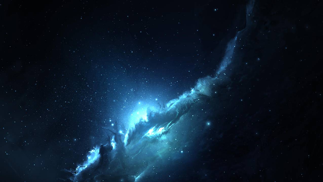 夜晚神秘宇宙星空4k壁纸
