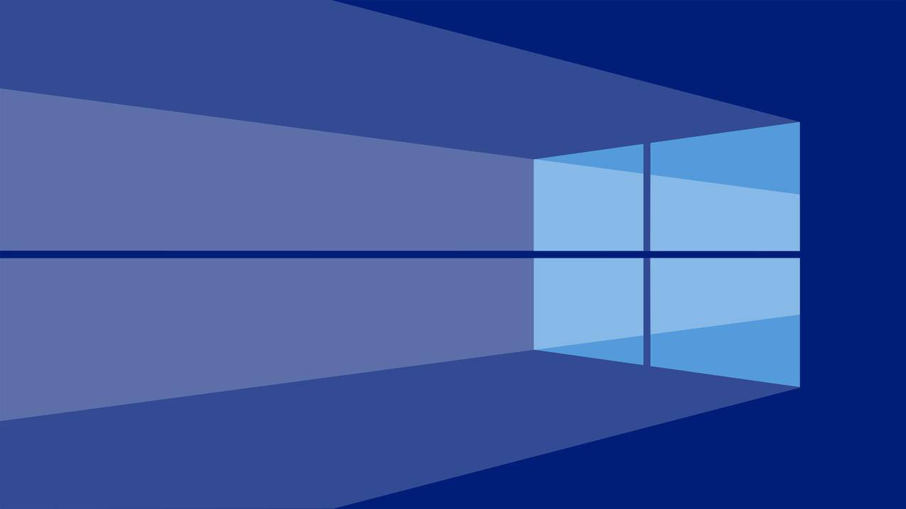 Windows10 窗口光线 4K高清标志壁纸