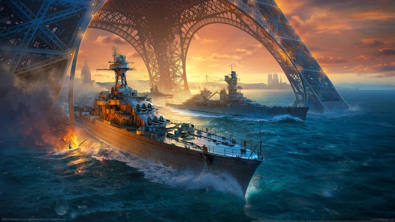 战舰世界 World of Warships 4K高清壁纸