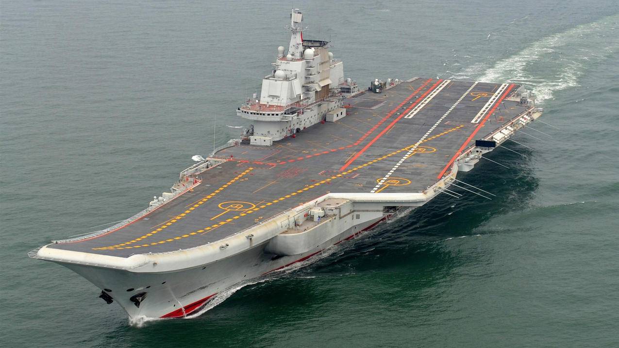军事中国海军中国人民解放军辽宁号航空母舰高清壁纸