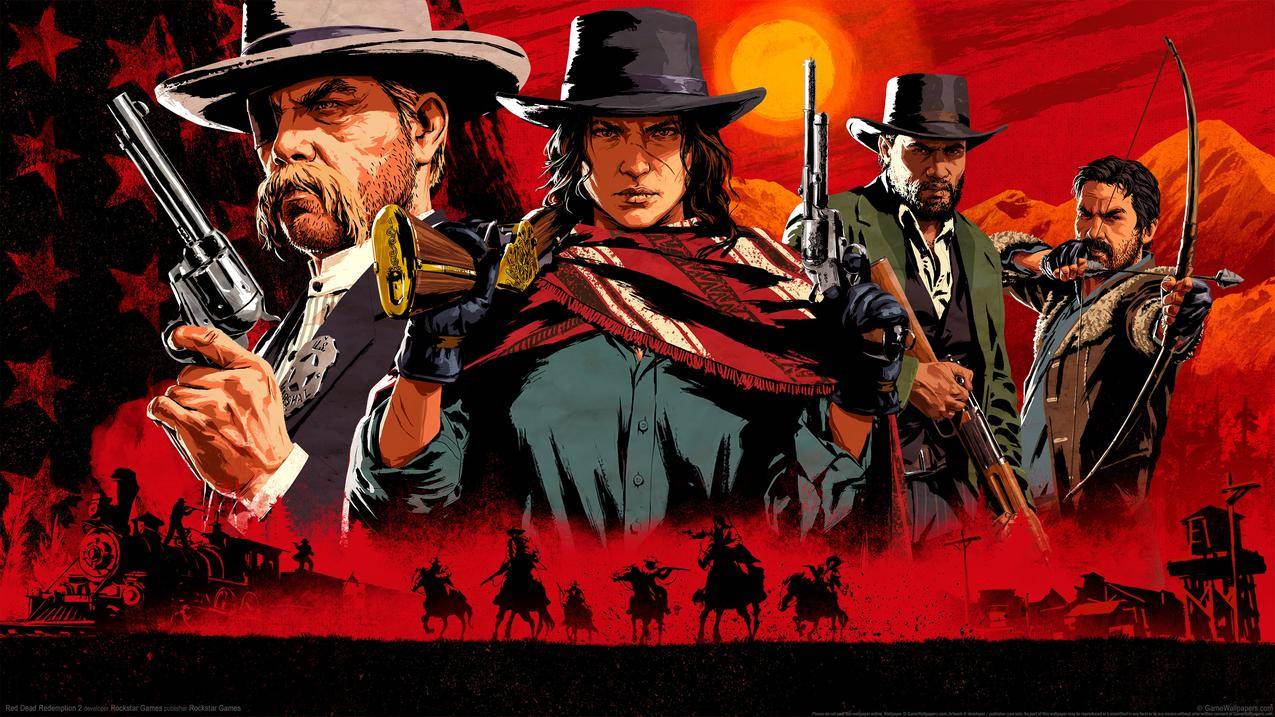 Red Dead Redemption 2 4k游戏原画壁纸3840x2160