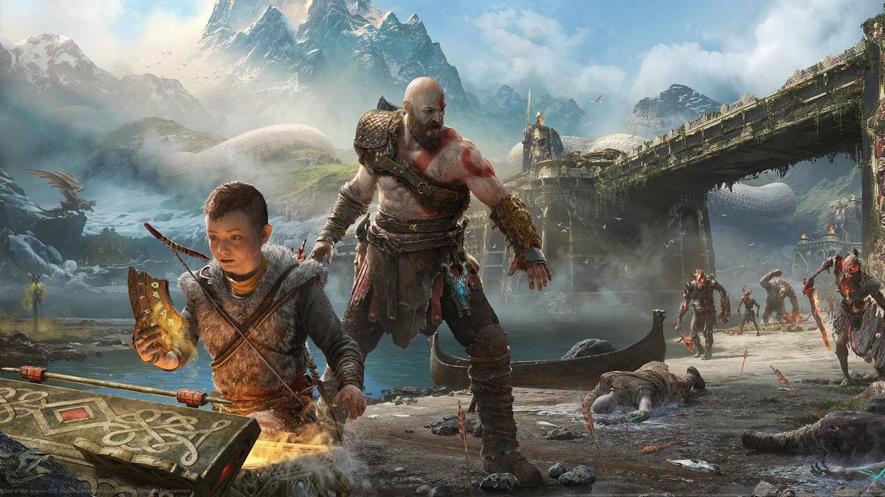 战神 God of War  4K高清壁纸