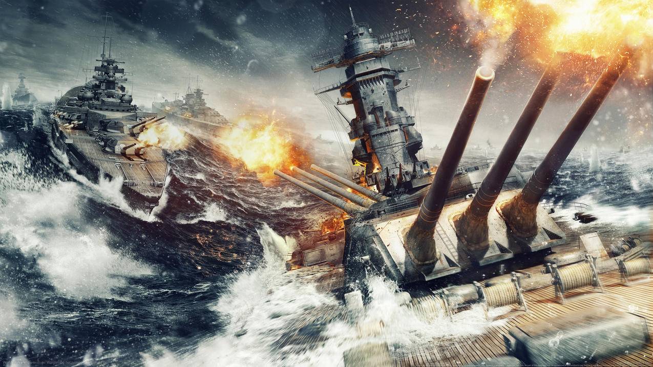 《战舰世界 world of warships》4K游戏高清壁纸