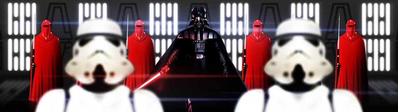 星球大战 Darth Vader Death Star Hallway 5120x1440壁纸